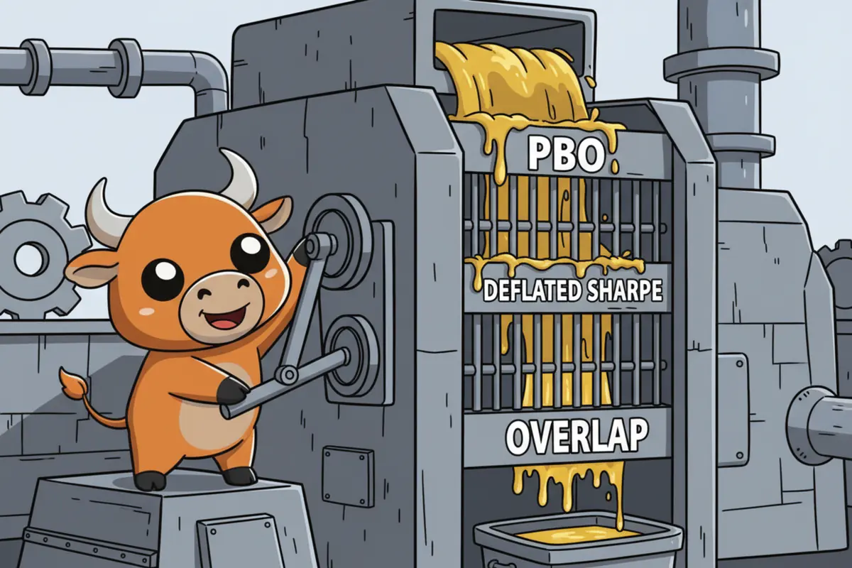 Walk-Forward, PBO, and DSR for Trading Developers
